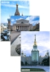 Москва / Moscow (набор из 16 открыток) Издательство: П-2, 2005 г Картон, 16 стр Формат: 105x145 Мелованная бумага, Цветные иллюстрации инфо 4124p.