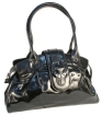 Кожаная сумка Eleganzza, цвет: черный ZO - 9213 2008 г инфо 7128r.