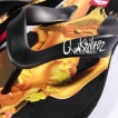 Шлепанцы Quiksilver Pin Up Black/Red/Black 2010 г инфо 8288r.